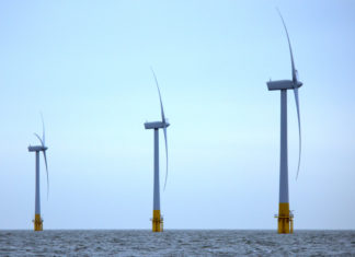 Samenwerking voor meer en goedkopere windparken Windmolenpark Scroby Sands Wind Farm