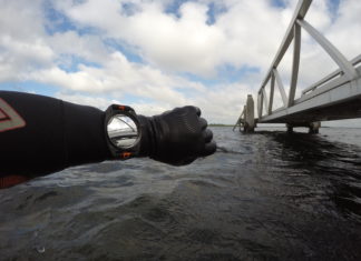 360Observe: handige spiegel tijdens het duiken 360Observer spiegel boven water