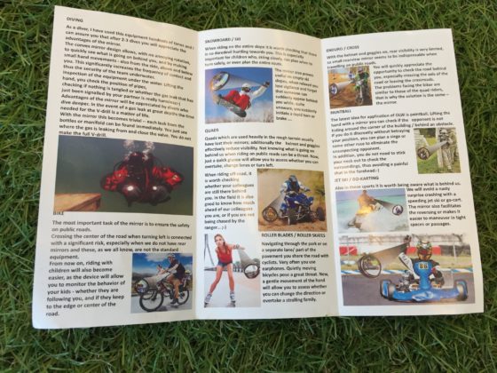 De handleiding van de 360Observe spiegel