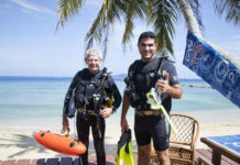 PADI verkocht aan groep rijke families PADI duikcursus - Salang Bay, Tioman Island - The Travel Manual