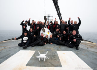 Expeditie Doggersbank 2019 Expeditieleden duikexpeditie - Foto: Joost van Uffelen