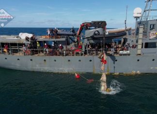 Duikexpeditie bergt 2500 kilo afval uit de Noordzee